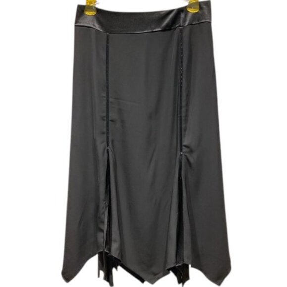 Today's Designer black shiny studded skirt size 12 - Picture 1 of 3